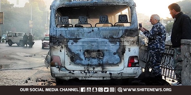 At least 13 killed in Damascus bus blast