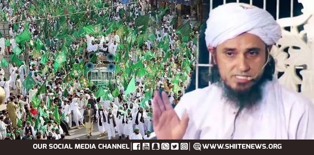 Mufti Tariq Masood calls “the celebrations of Milad-un-Nabi” as a “bidaat”