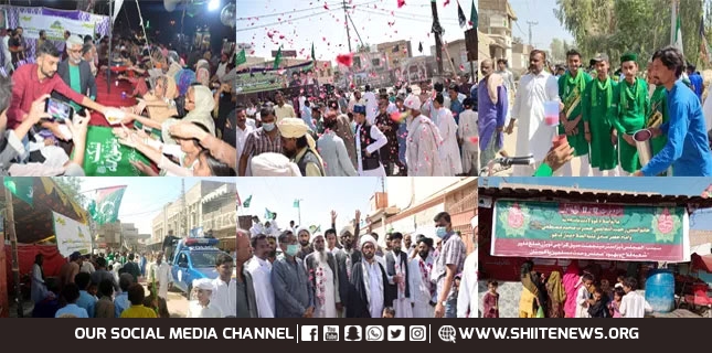 Millat-e-Jaffaria stages reception camps for Eid Milad-un-Nabi processions