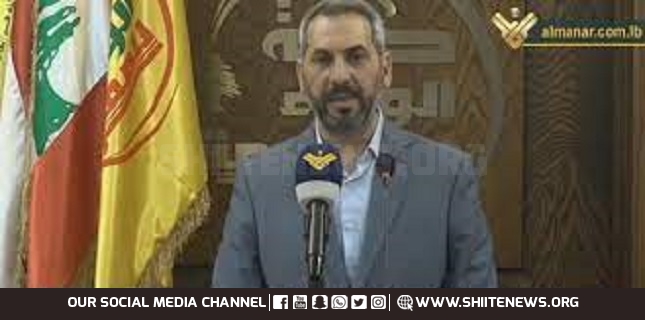 Loyalty to Resistance parliamentary bloc, MP Ihab Hmede