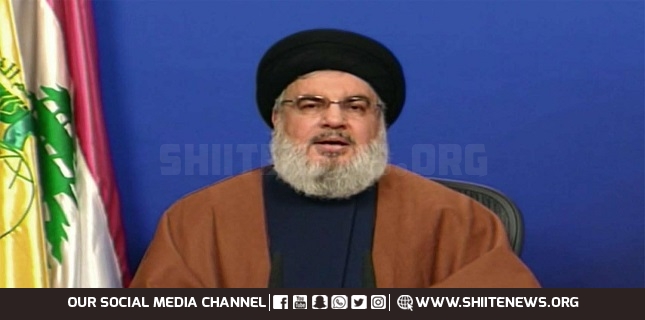 Muslims must stand against normalization with Israel by any means: Nasrallah