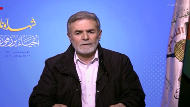 Islamic Jihad Secretary General Ziad Nakhaleh