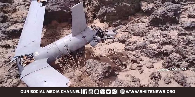 Yemeni army forces shoot down US-made ScanEagle spy drone