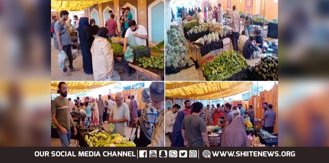 Mokab-e-Zainabia Karachi organizes “Saholat Bazar” for citizens in Ancholi Society