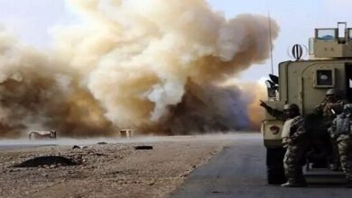 US military convoy comes under attack in western Iraq