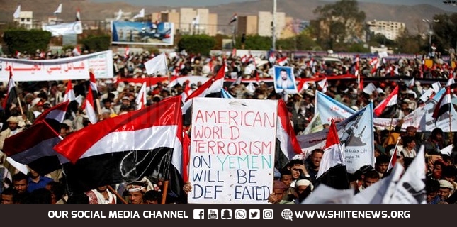 Yemenis rally to slam Saudi-led aggression, honor victims of war