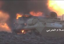 Yemenis attack ISIL, UAE mercenaries in Shabwah with missiles
