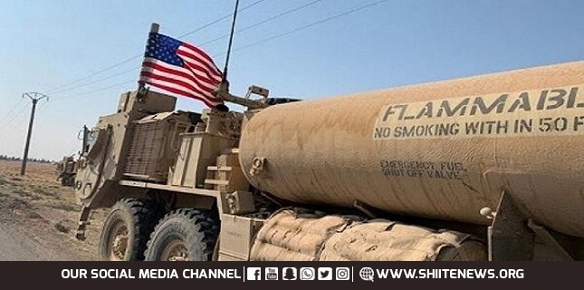 American forces smuggle stolen Syrian oil to their bases in Iraq