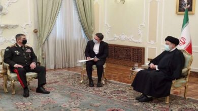 Israeli regime enemy of humanity President Raeisi tells Azeri defense minister