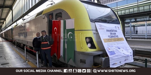 Pakistan-Iran-Turkey cargo train reaches Ankara, restarting route after 10 years
