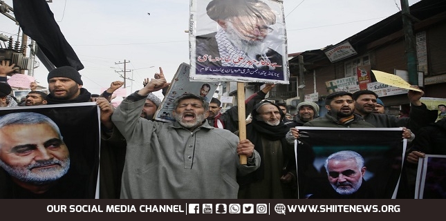 Kashmir remembers Qassem Soleimani, other martyrs