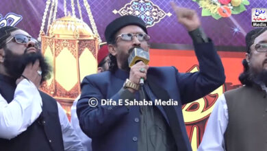 The Head of banned Sipah e Sahaba Aurangzeb Farooqi threatens State Institutions