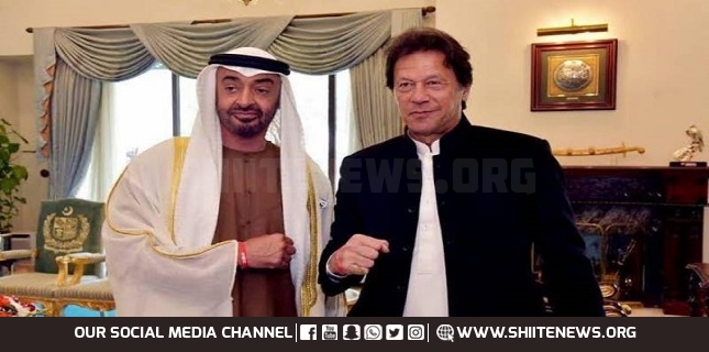 UAE crown prince calls Prime Minister Imran Khan