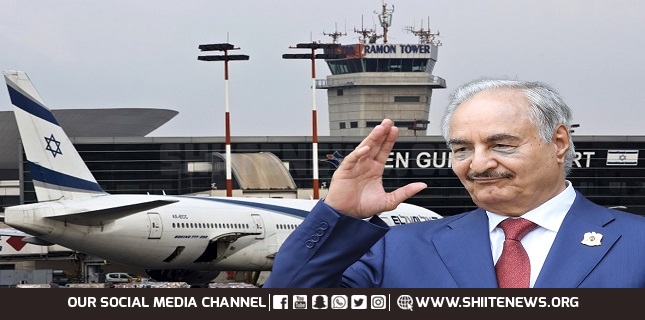 Private Plane of Libya’s Haftar lands in Israeli airport: Report