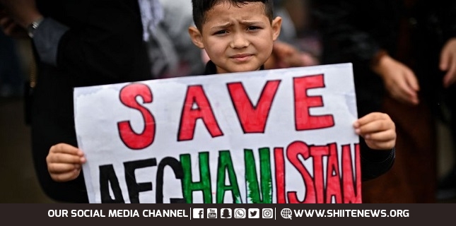 Afghans protest Biden’s cruel order to give $3.5 billion from Afghan funds to 9/11 victims