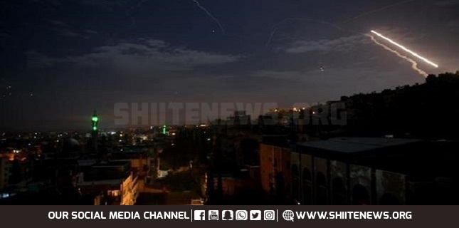 Syrian defenses confront Israeli missile attack on Damascus’ countryside
