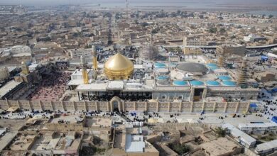 Aerial Photos of Samarra on martyrdom anniversary of Imam Hadi (A.S)
