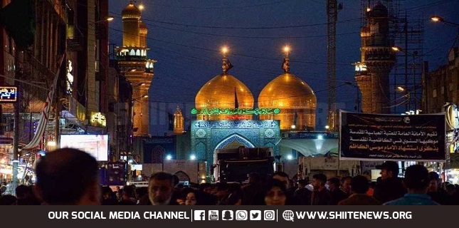 Millions of pilgrims march toward Kadhimiya to mark martyrdom anniversary of 7th Shia Imam