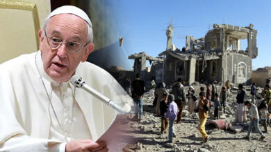 Pope Francis raises voice against brutality in Yemen