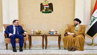 Ammar Al-Hakim meets British & Russian Ambassadors to Iraq