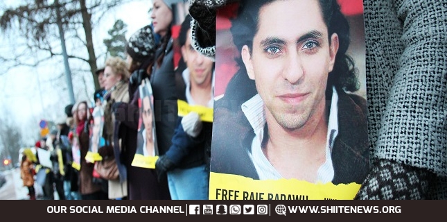 Amnesty International called for the release of Saudi blogger Raif Badawi