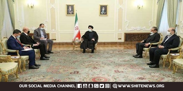 Iranian President received Syrian Chairman of the National Security Bureau