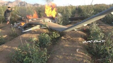 Yemen Saudi spy drone shot down as defectors join Yemeni forces