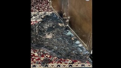 Israeli settlers torched a Mosque in West Bank