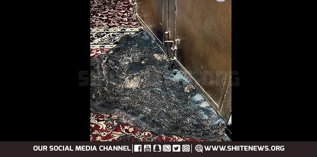 Israeli settlers torched a Mosque in West Bank