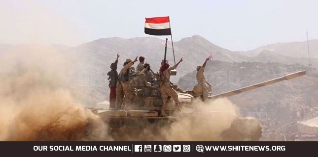 Yemeni soldiers, allied fighters wrest control over key area near Saudi border