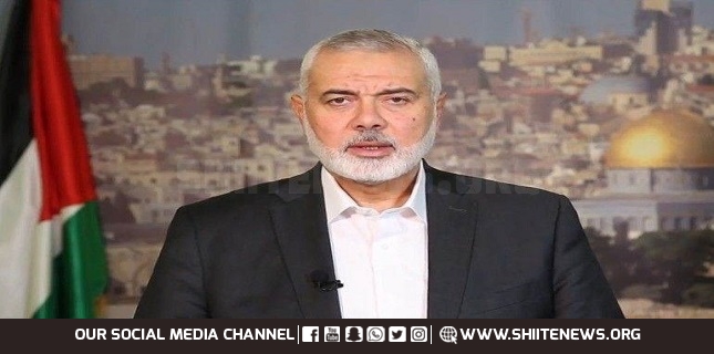 OcIsmail Haniyeh: Occupiers' have no place in Al-Quds, Al-Aqsa Mosque