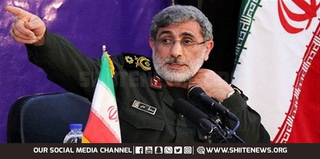 Iran Will Harshly Confront ‘Israel’ Wherever it Deems Necessary General Qaani