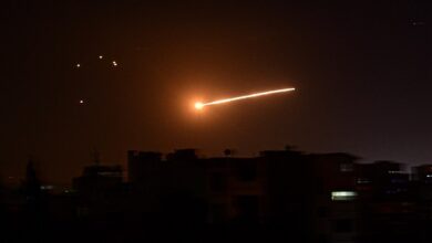 Syrian air defenses intercept hostile targets in Damascus