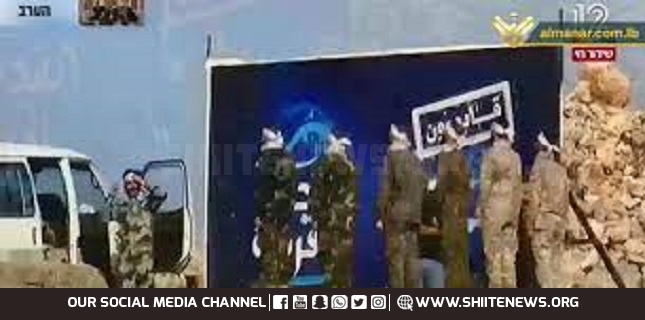 ‘Israel’ Afraid of Hezbollah Border Billboards Illustrating Readiness to Liberate Al-Quds
