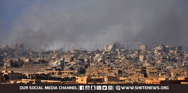 Airstrikes reported on Syria's Deir ez-Zur