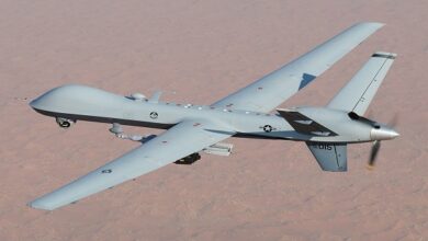French drone downed in Baghdad airspace