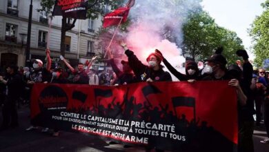 May Day rallies across Europe honor workers, protest governments as inflation bites