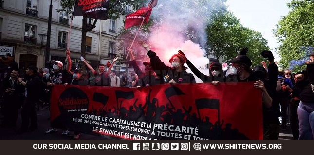 May Day rallies across Europe honor workers, protest governments as inflation bites