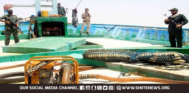 IRGC seizes vessel smuggling fuel