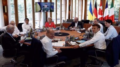 G7 says will stand by Ukraine 'for as long as it takes', vows new sanctions on Russia