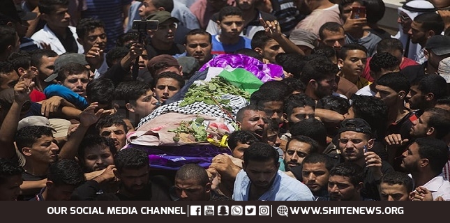 Thousands attend funeral for two Palestinian youths killed