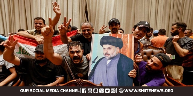 Sadr supporters storm Iraqi parliament to protest PM choice
