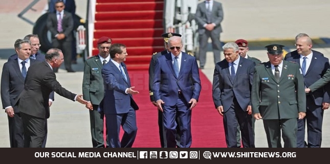 US president lands in Israel, kicking off West Asia tour