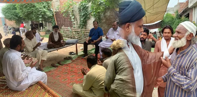 “Nara-e-Haideri” slogan martyr Tauqeer Hussain’s family thanked MWM