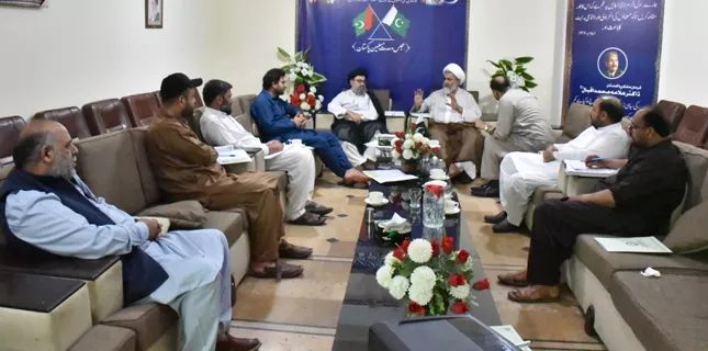 MWM central cabinet converses on arrangement of Shaheed Quaid anniversary program