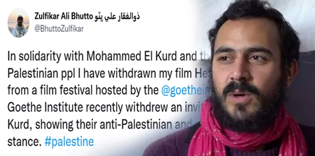 Zulfiqar Ali Bhutto Junior refuses to participate in German Film Festival