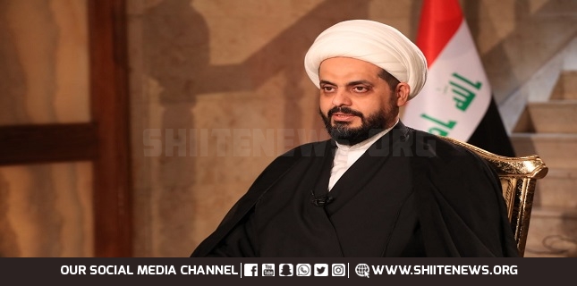 Iraq’s Sheikh Khazali Calls for Government Formation, Says Hashd Shaabi Acted Responsibly
