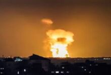 US ambassador supports Israeli air raids on Gaza Strip