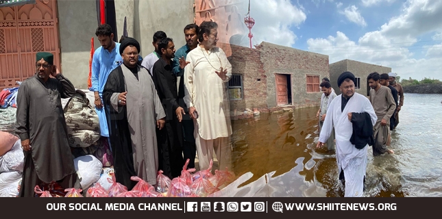 SUC leader Taqvi assists flood victims of Sindh