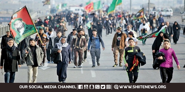 Iraqi official Pilgrims from 80 nationalities participating in Arbaeen March